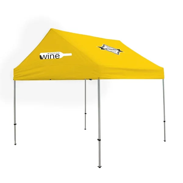 10' Gable Tent Kit  (Full-Color Imprint, 2 Locations)