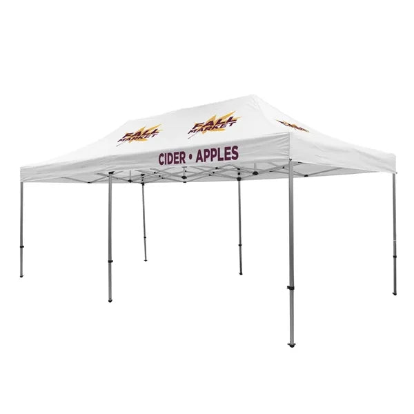 20' Premium Tent Kit (Imprinted, 4 Locations)