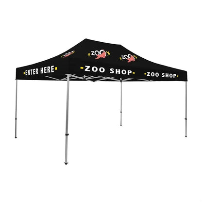 15' Premium Tent Kit (Imprinted, 12 Locations)