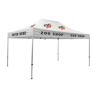 15' Premium Tent Kit (Imprinted, 8 Locations)