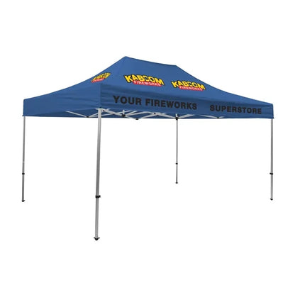 15' Premium Tent Kit (Imprinted, 5 Locations)