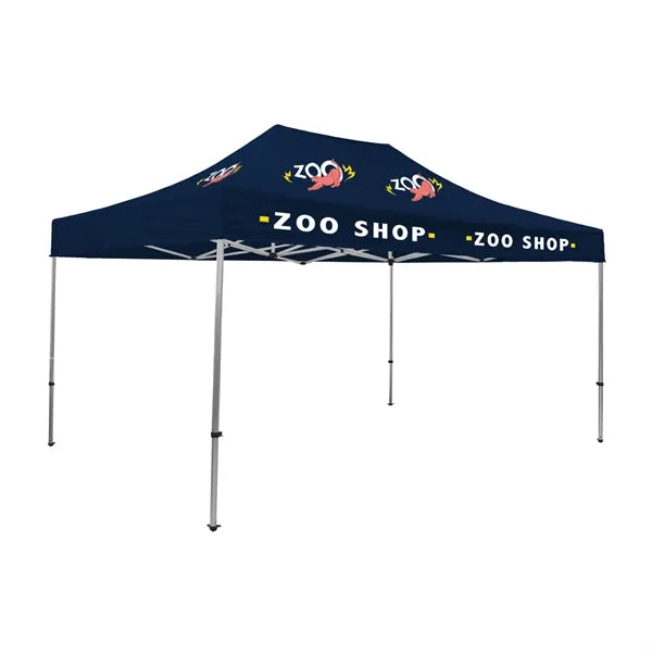 15' Premium Tent Kit (Imprinted, 5 Locations)