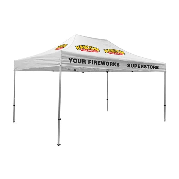 15' Premium Tent Kit (Imprinted, 5 Locations)