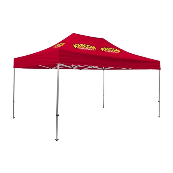 15' Premium Tent Kit (Imprinted, 3 Locations)