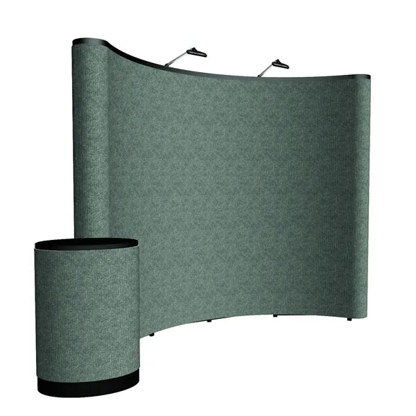 10' Curved ARISE Floor Display Kit (Fabric)