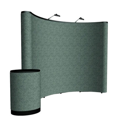 10' Curved ARISE Floor Display Kit (Fabric)