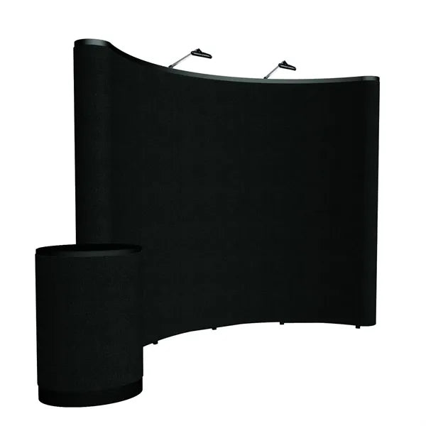 10' Curved ARISE Floor Display Kit (Fabric)