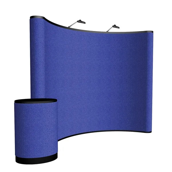 10' Curved ARISE Floor Display Kit (Fabric)