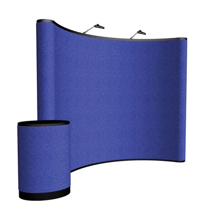 10' Curved ARISE Floor Display Kit (Fabric)
