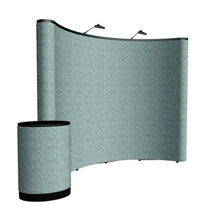 10' Curved ARISE Floor Display Kit (Fabric)