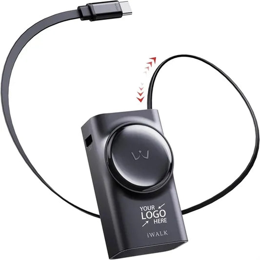 iWALK 10000mah Fast Power Bank With Retractable Cable