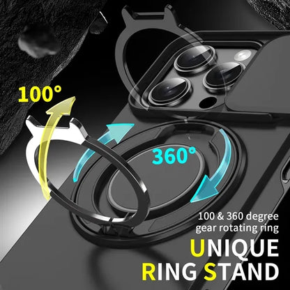 Magnetic Rotating Stand Case For Iphone 16 Pro Max