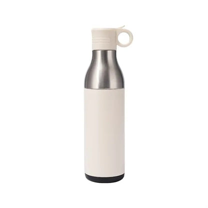 Insulated Stainless Steel Travel Mug With Can Cooler & Straw