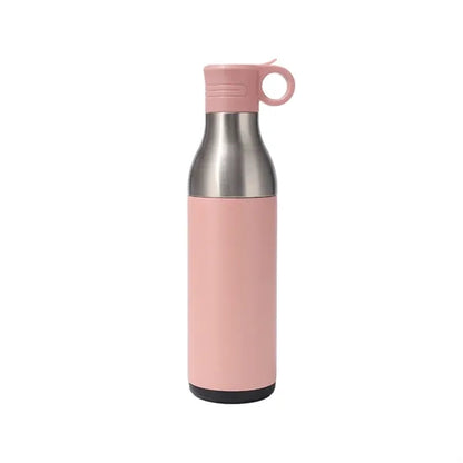 Insulated Stainless Steel Travel Mug With Can Cooler & Straw