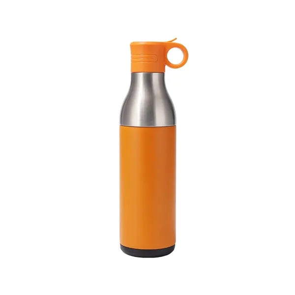 Insulated Stainless Steel Travel Mug With Can Cooler & Straw