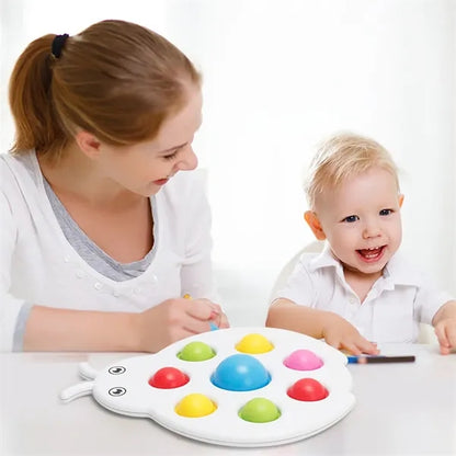 Kids Silicone Push Pop Sensory Fidget Toy