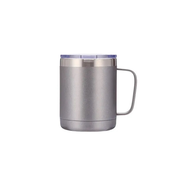 10Oz Steel Travel Tumbler With Handle