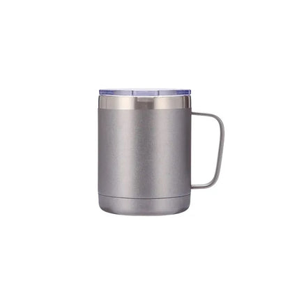 10Oz Steel Travel Tumbler With Handle