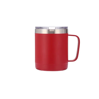 10Oz Steel Travel Tumbler With Handle
