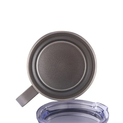 10Oz Steel Travel Tumbler With Handle