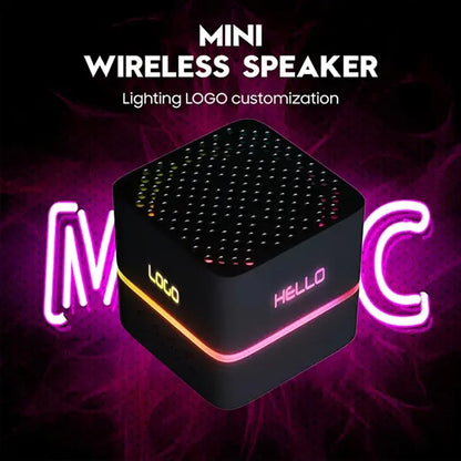 Square Led Wireless Bluetooth Speaker