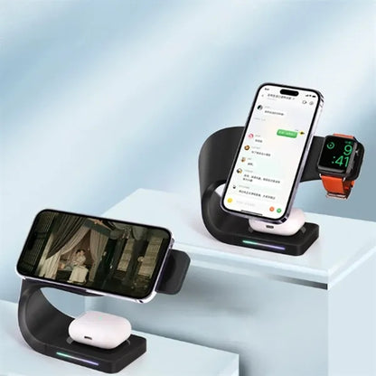 4-In-1 Magnetic Wireless Charger