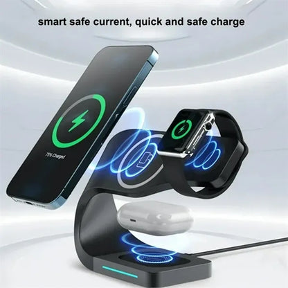 4-In-1 Magnetic Wireless Charger