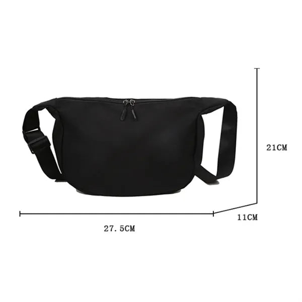 Casual Large-Capacity Crossbody Bag