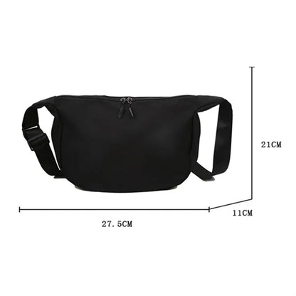 Casual Large-Capacity Crossbody Bag