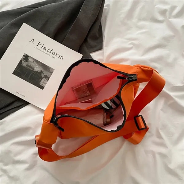Casual Large-Capacity Crossbody Bag
