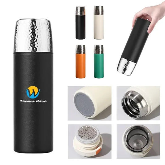 316 Vacuum Thickened Stainless Steel Thermos Cup With Filter