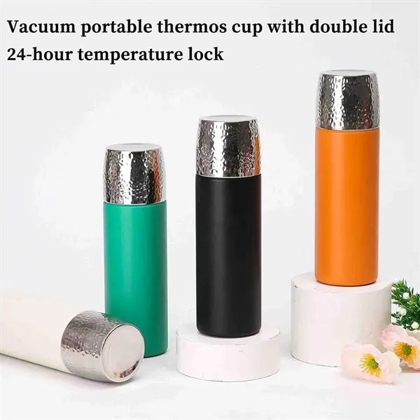 316 Vacuum Thickened Stainless Steel Thermos Cup With Filter