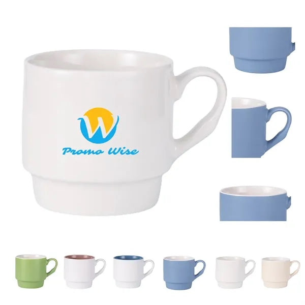 Creative Cartoon Colorful Customizable Ceramic Stacking Cups