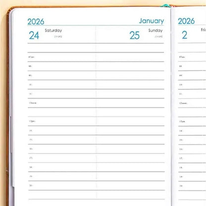 2026 Schedule Planner Notebook