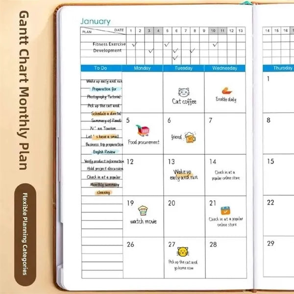 2026 Schedule Planner Notebook