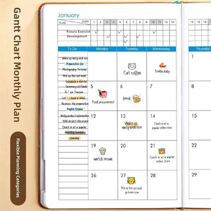 2026 Schedule Planner Notebook