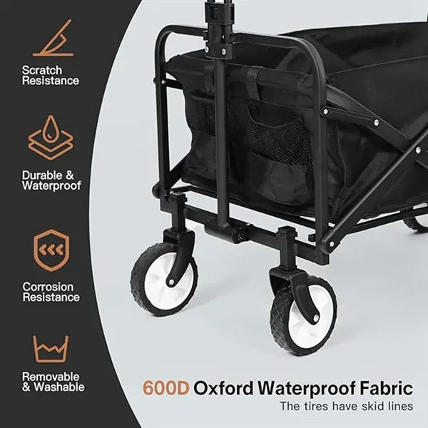 Collapsible Folding Utility Wagon Cart