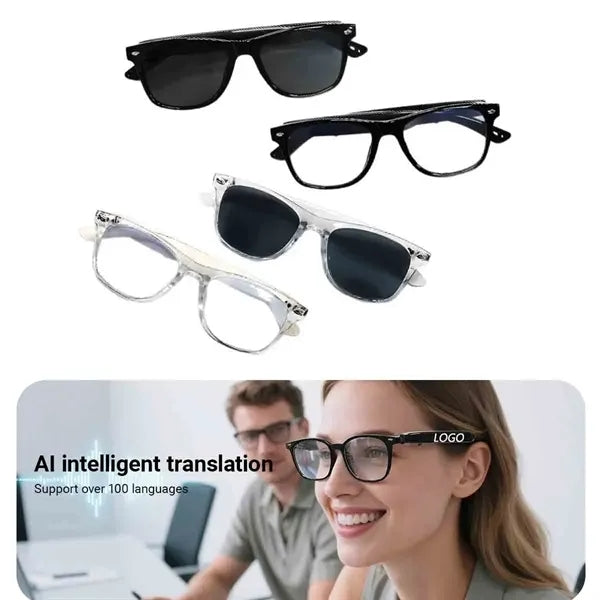 AI Bluetooth Translation Smart Glasses