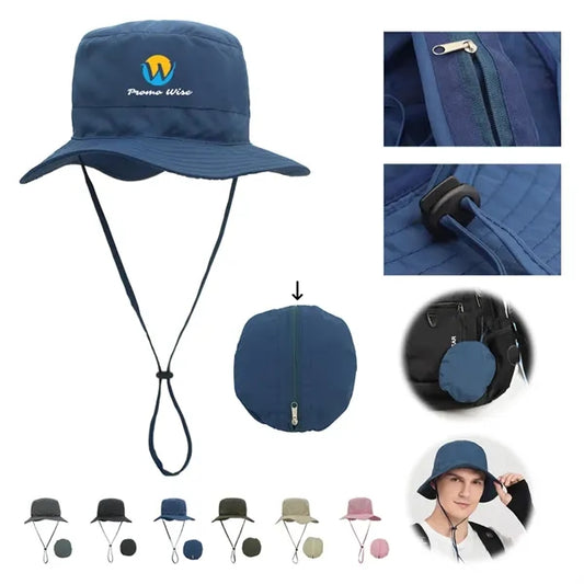 Foldable Outdoor Sun-Proof Quick-Drying Thin Bucket Hat