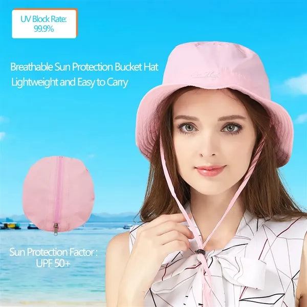 Foldable Outdoor Sun-Proof Quick-Drying Thin Bucket Hat