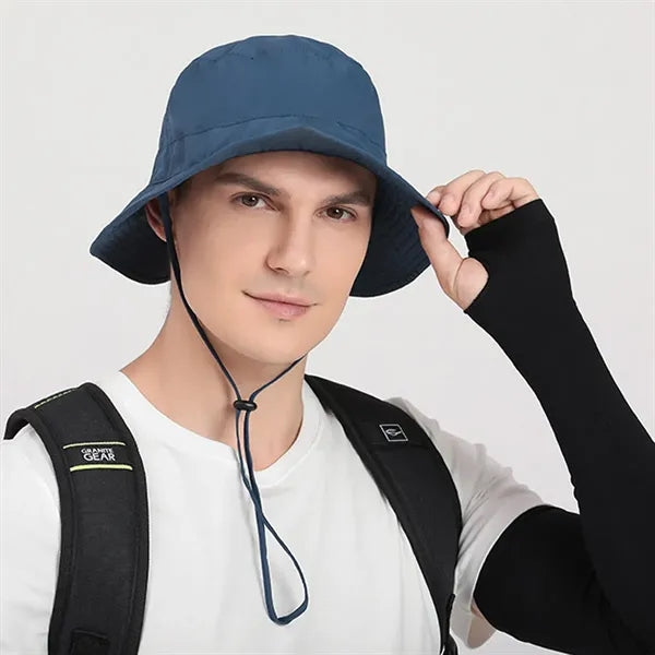 Foldable Outdoor Sun-Proof Quick-Drying Thin Bucket Hat