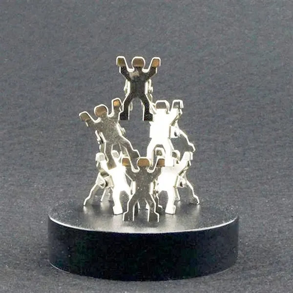 Weight Lifting Magnetic Sculpture