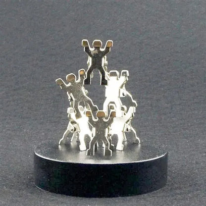 Weight Lifting Magnetic Sculpture