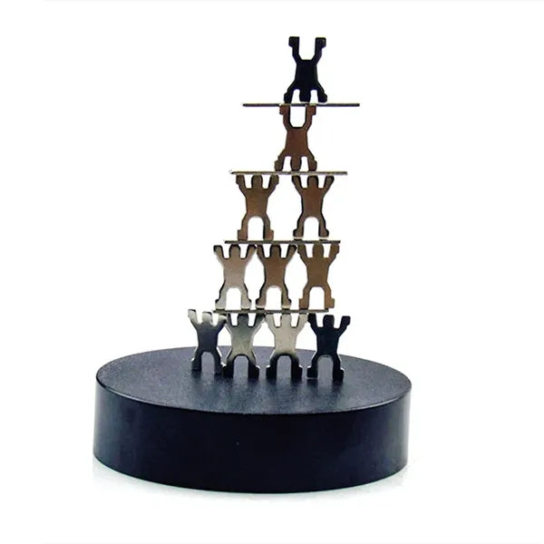 Weight Lifting Magnetic Sculpture