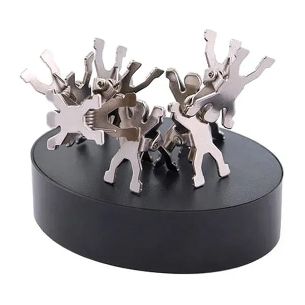 Weight Lifting Magnetic Sculpture