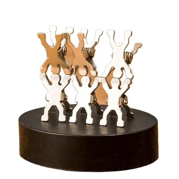 Weight Lifting Magnetic Sculpture
