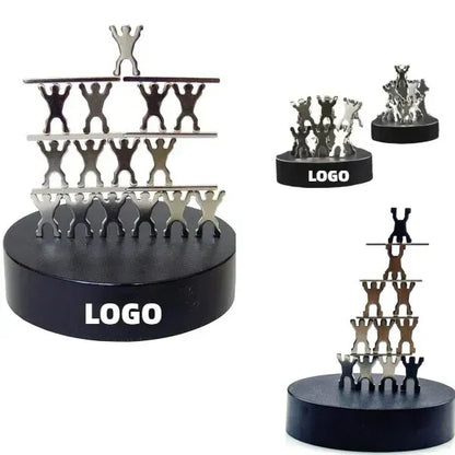 Weight Lifting Magnetic Sculpture