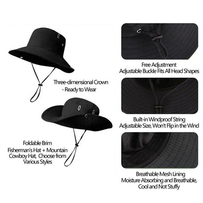 Large Brim Sun Protection Quick-Drying Outdoor Sun Hat