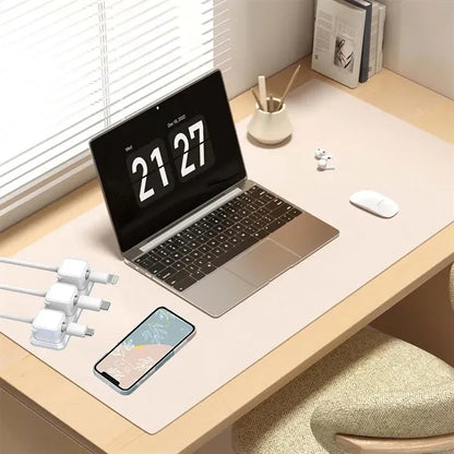 Office desk workspace organizer cable management cord holder