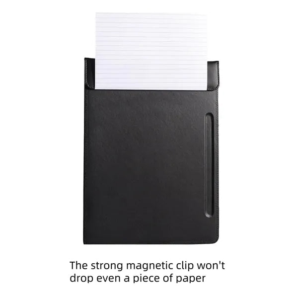 Customizable PU Meeting Magnetic Sticky Note Folder